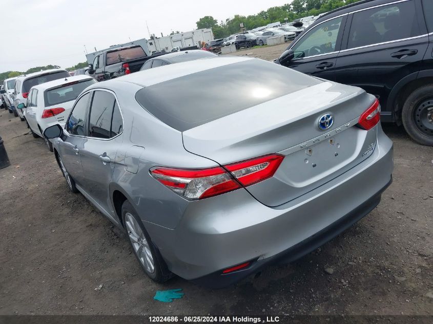 2020 Toyota Camry Hybrid Le VIN: 4T1C31AK3LU520860 Lot: 12024686