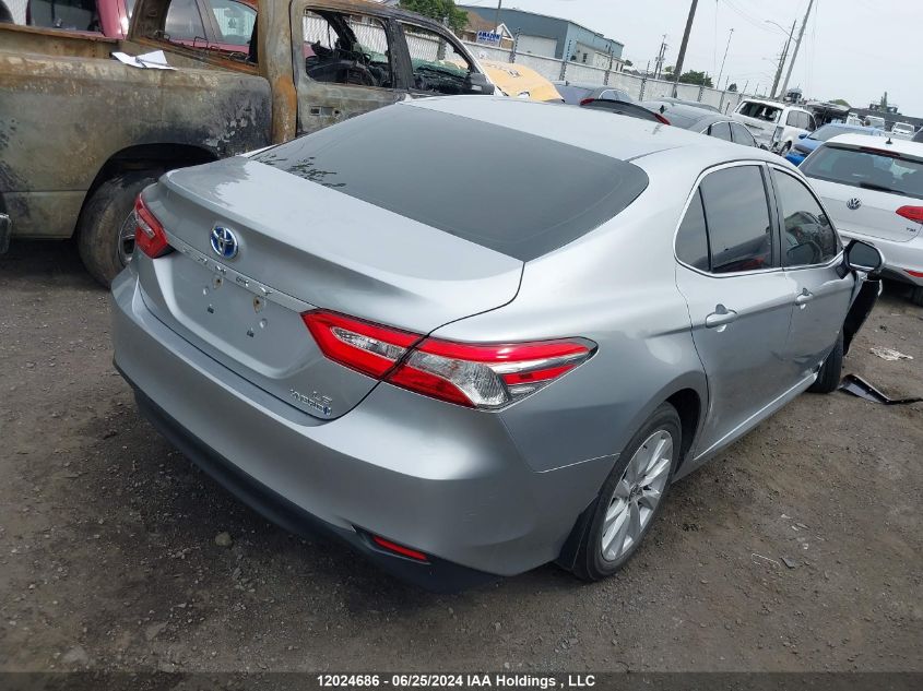 2020 Toyota Camry Hybrid Le VIN: 4T1C31AK3LU520860 Lot: 12024686