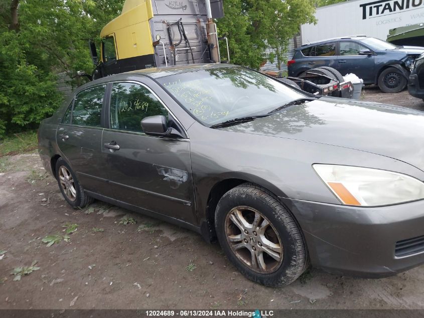 2006 Honda Accord Sdn VIN: 1HGCM56386A807578 Lot: 12024689