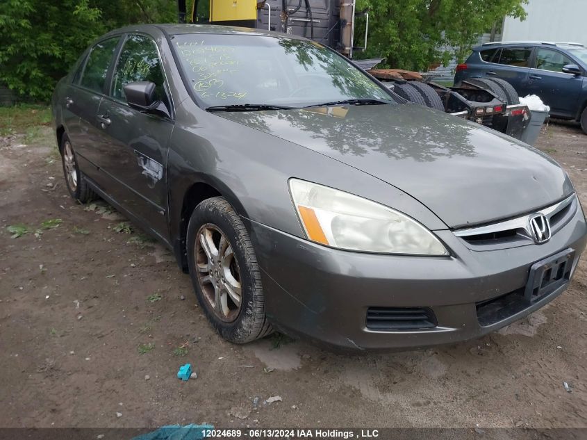 2006 Honda Accord Sdn VIN: 1HGCM56386A807578 Lot: 12024689