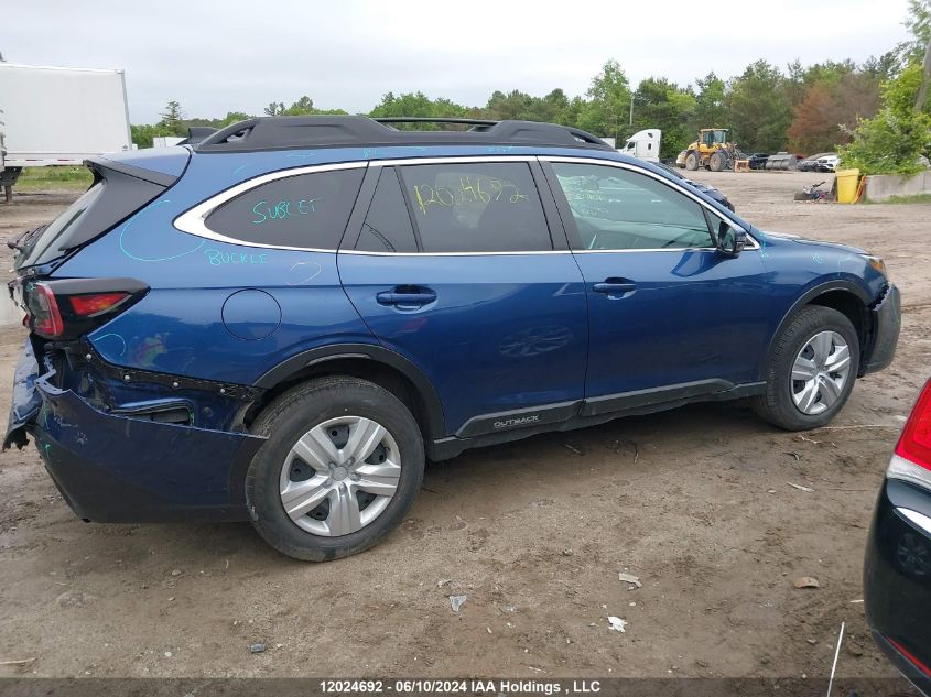 2022 Subaru Outback VIN: 4S4BTDAC6N3267015 Lot: 12024692
