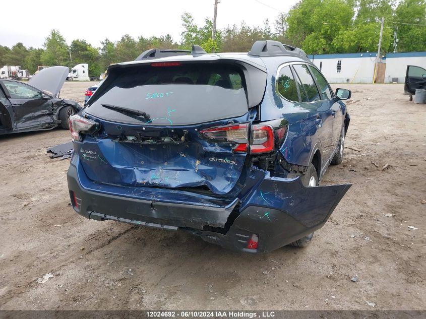 2022 Subaru Outback VIN: 4S4BTDAC6N3267015 Lot: 12024692