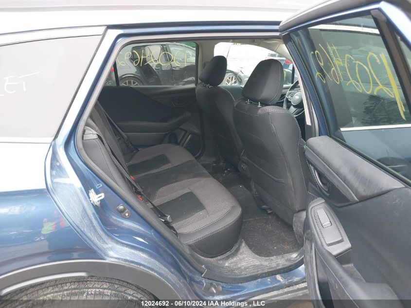 2022 Subaru Outback VIN: 4S4BTDAC6N3267015 Lot: 12024692