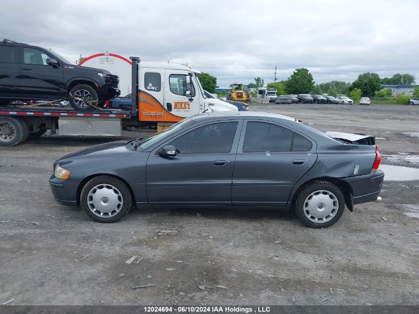 2007 Volvo S60 VIN: YV1RS547872614941 Lot: 12024694