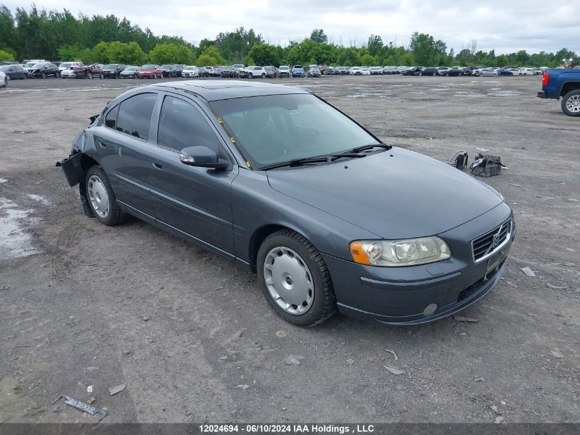 2007 Volvo S60 VIN: YV1RS547872614941 Lot: 12024694