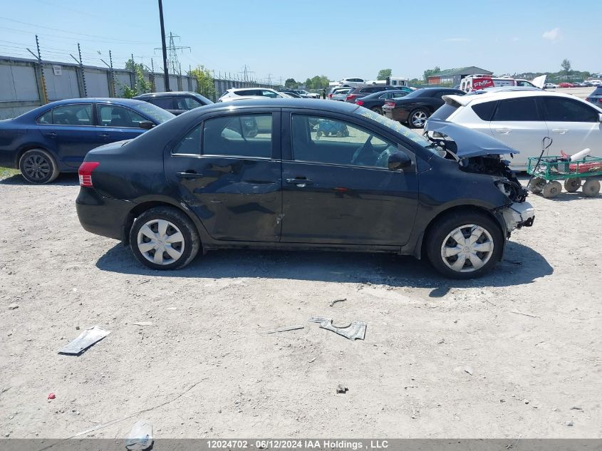 2008 Toyota Yaris VIN: JTDBT923381249572 Lot: 12024702