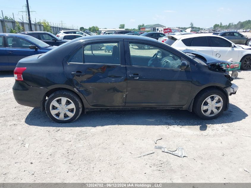 2008 Toyota Yaris VIN: JTDBT923381249572 Lot: 12024702