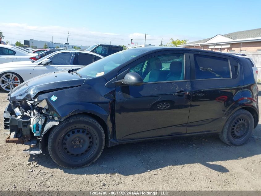 2015 Chevrolet Sonic Ls VIN: 1G1JB6SH9F4181310 Lot: 12024705