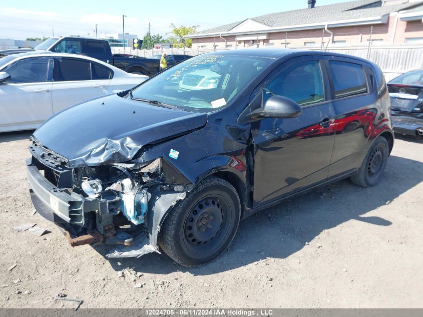 2015 Chevrolet Sonic Ls VIN: 1G1JB6SH9F4181310 Lot: 12024705