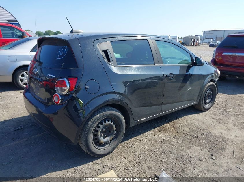 2015 Chevrolet Sonic Ls VIN: 1G1JB6SH9F4181310 Lot: 12024705