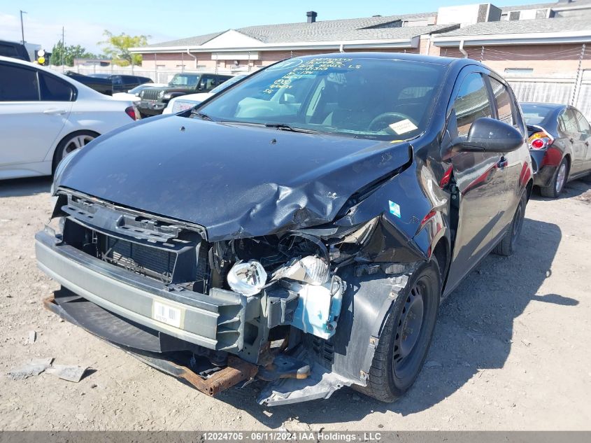 2015 Chevrolet Sonic Ls VIN: 1G1JB6SH9F4181310 Lot: 12024705