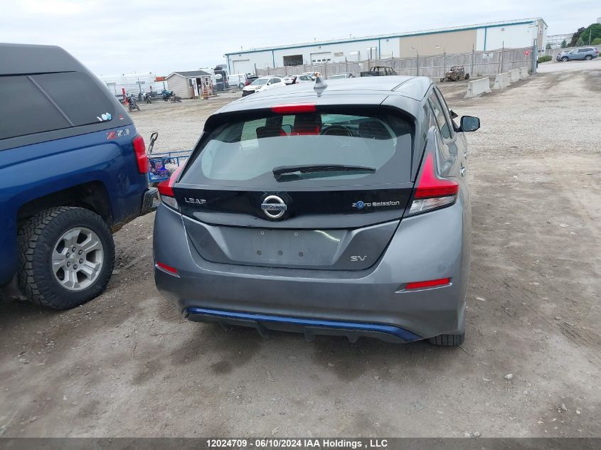 2018 Nissan Leaf S/Sv/Sl VIN: 1N4AZ1CP3JC307029 Lot: 12024709