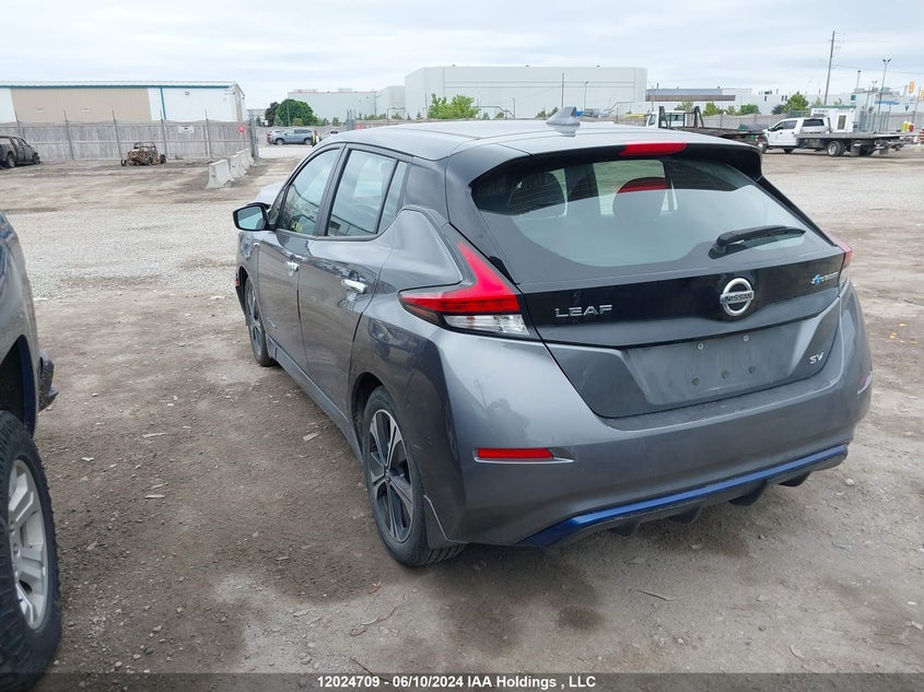 2018 Nissan Leaf S/Sv/Sl VIN: 1N4AZ1CP3JC307029 Lot: 12024709