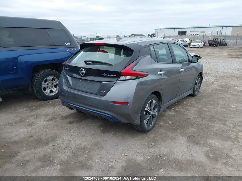 2018 Nissan Leaf S/Sv/Sl VIN: 1N4AZ1CP3JC307029 Lot: 12024709