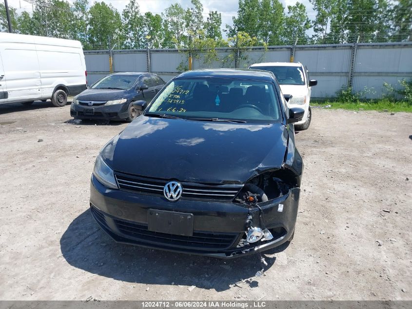 2013 Volkswagen Jetta Sedan VIN: 3VW1K7AJ3DM383415 Lot: 12024712