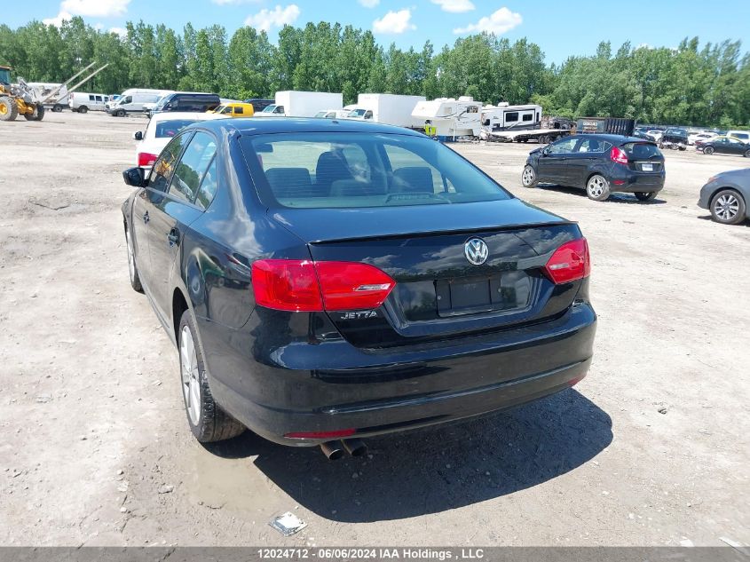 2013 Volkswagen Jetta Sedan VIN: 3VW1K7AJ3DM383415 Lot: 12024712