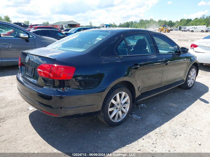 2013 Volkswagen Jetta Sedan VIN: 3VW1K7AJ3DM383415 Lot: 12024712