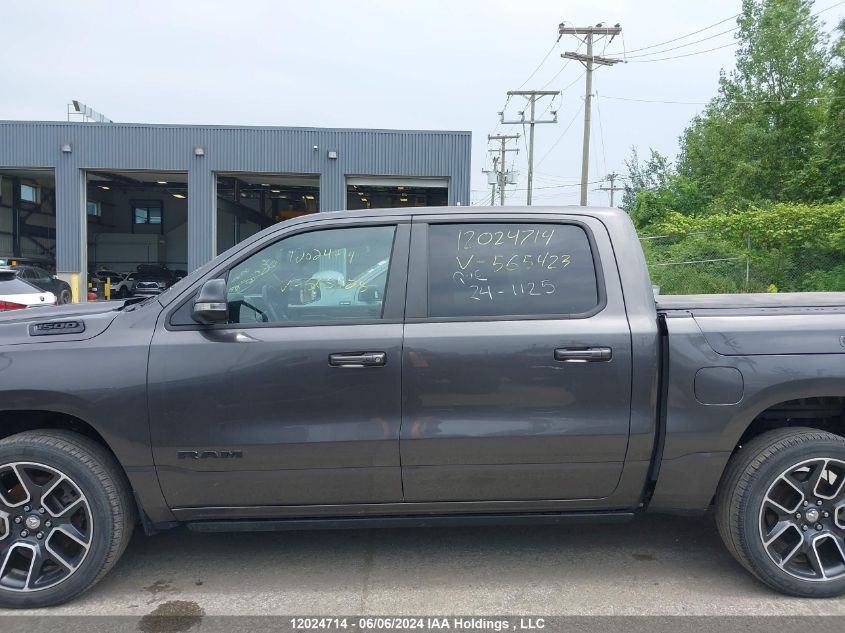 2021 Ram 1500 Sport VIN: 1C6SRFVT6MN565423 Lot: 12024714