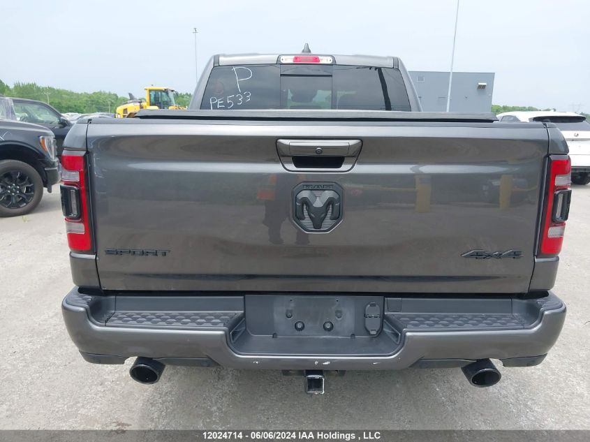 2021 Ram 1500 Sport VIN: 1C6SRFVT6MN565423 Lot: 12024714