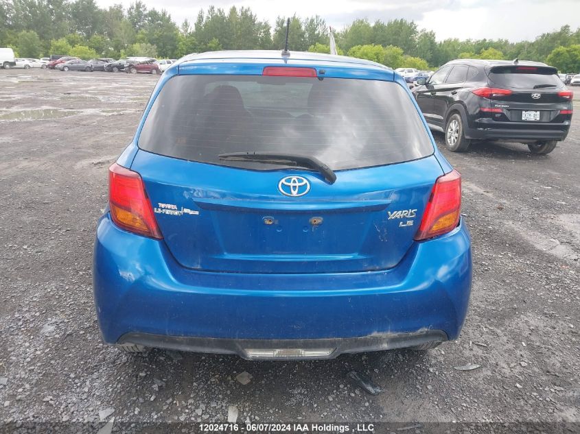 2015 Toyota Yaris Le/Se VIN: VNKKTUD37FA039920 Lot: 12024716