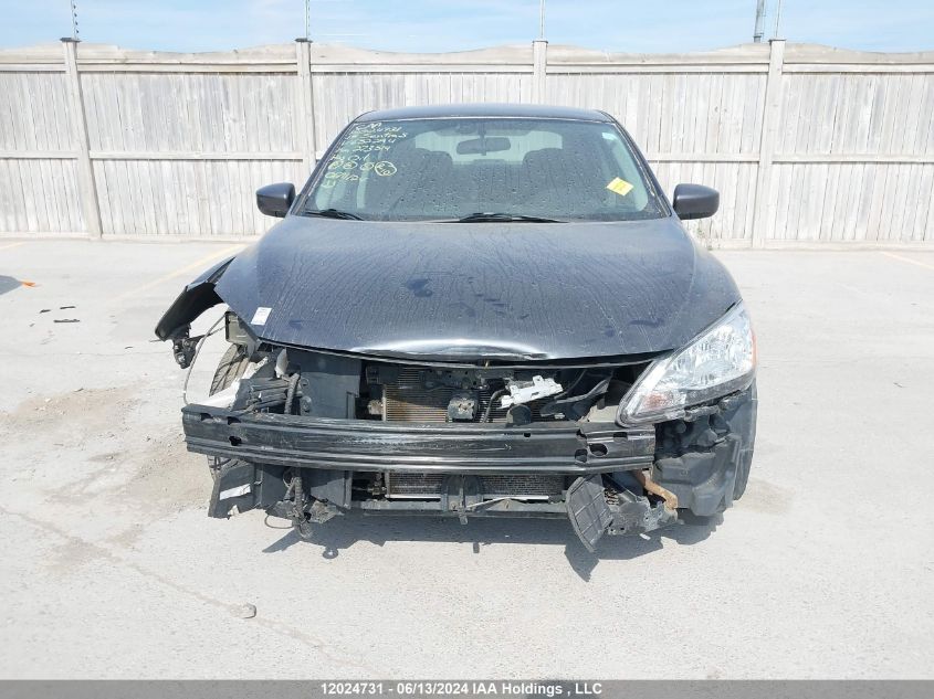 2015 Nissan Sentra S/Sv/Sr/Sl VIN: 3N1AB7AP0FL652294 Lot: 12024731