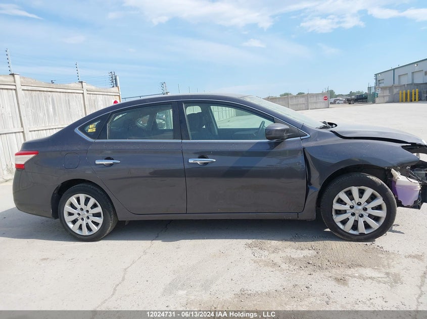 2015 Nissan Sentra S/Sv/Sr/Sl VIN: 3N1AB7AP0FL652294 Lot: 12024731