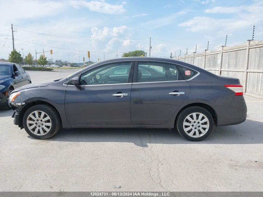 2015 Nissan Sentra S/Sv/Sr/Sl VIN: 3N1AB7AP0FL652294 Lot: 12024731