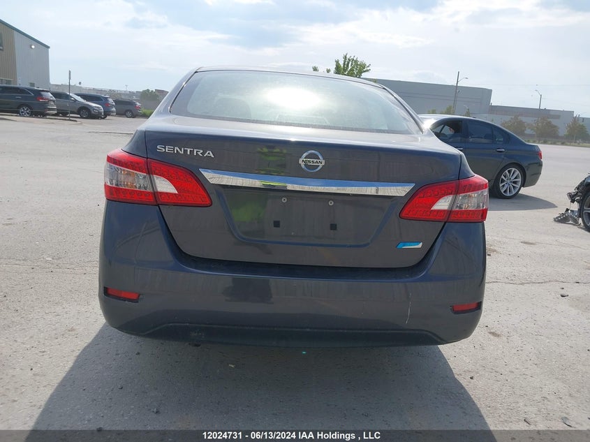 2015 Nissan Sentra S/Sv/Sr/Sl VIN: 3N1AB7AP0FL652294 Lot: 12024731