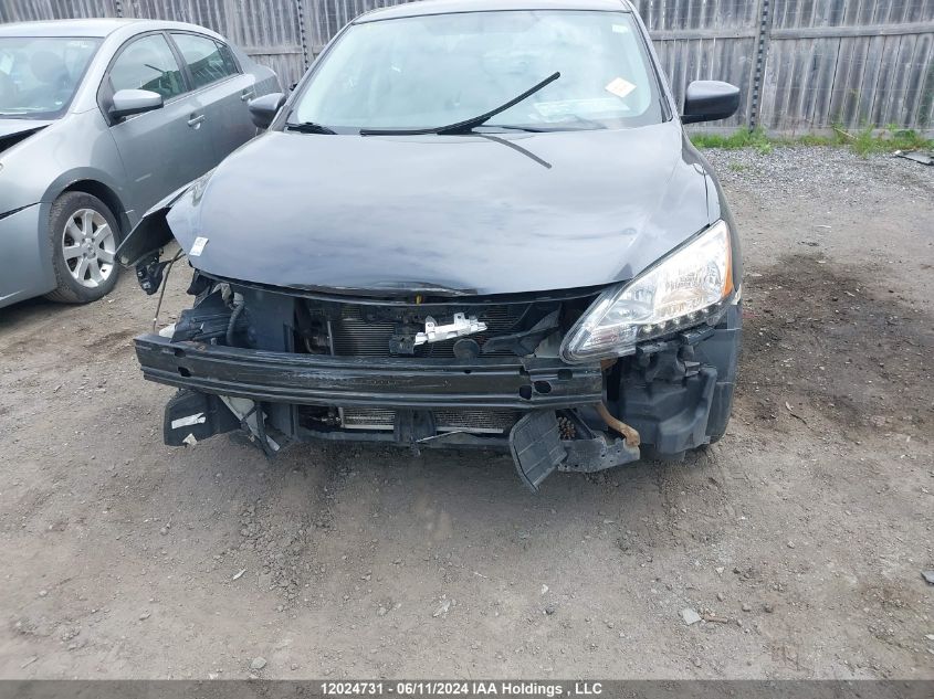 2015 Nissan Sentra S/Sv/Sr/Sl VIN: 3N1AB7AP0FL652294 Lot: 12024731