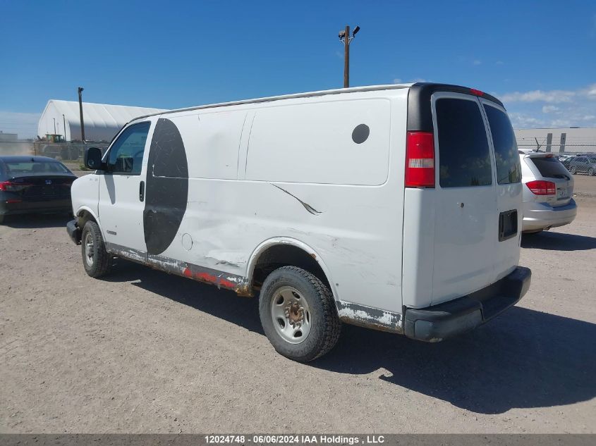 2003 Chevrolet Express VIN: 1GCGG25V431155496 Lot: 12024748