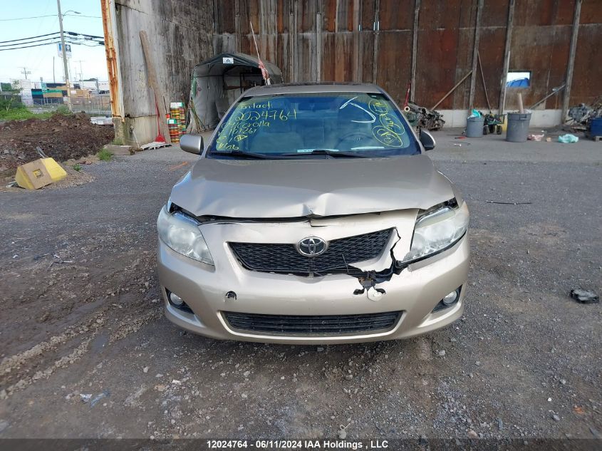 2009 Toyota Corolla VIN: 2T1BU40E19C101261 Lot: 12024764