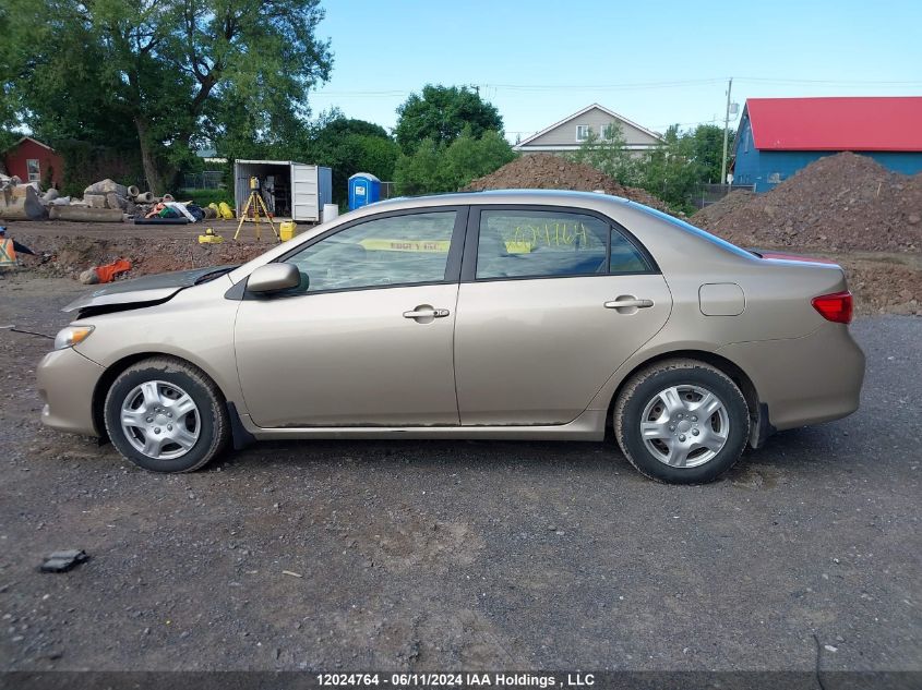 2009 Toyota Corolla VIN: 2T1BU40E19C101261 Lot: 12024764