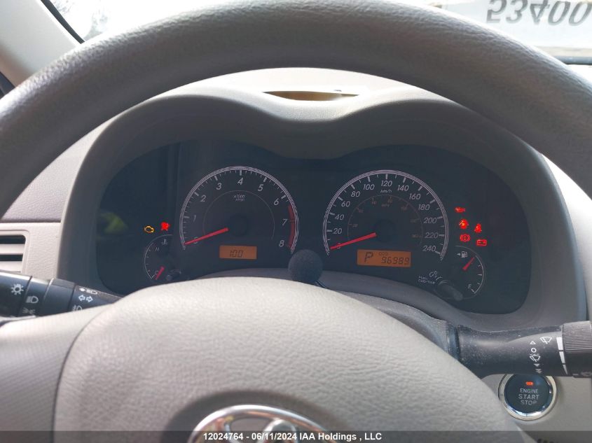 2009 Toyota Corolla VIN: 2T1BU40E19C101261 Lot: 12024764