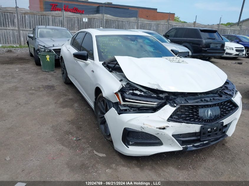 2021 Acura Tlx VIN: 19UUB6F50MA802132 Lot: 12024769