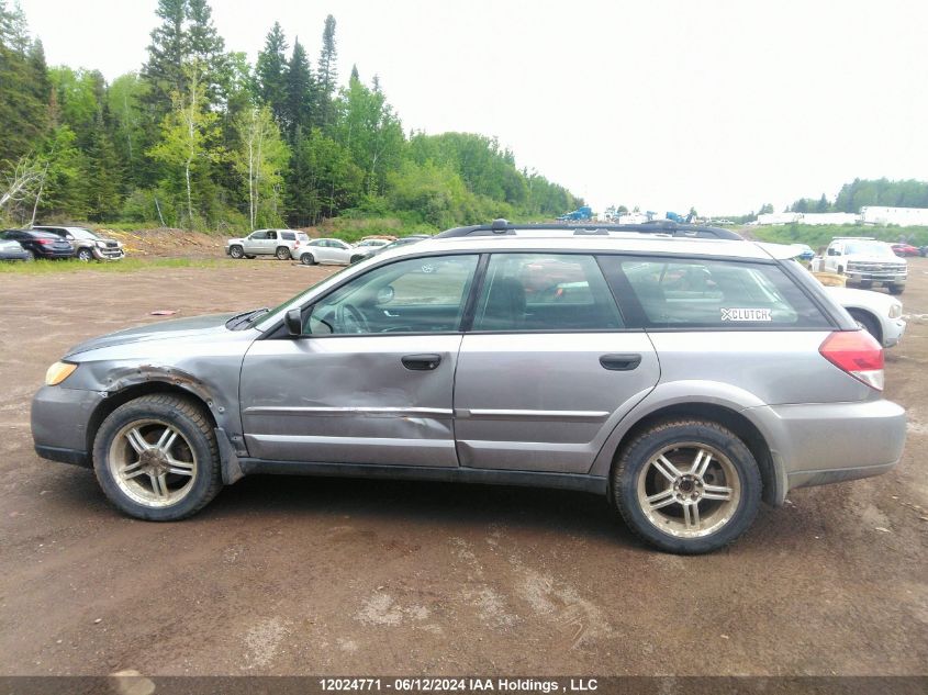 2008 Subaru Legacy Outback VIN: 4S4BP61C786326396 Lot: 12024771