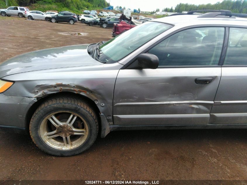 2008 Subaru Legacy Outback VIN: 4S4BP61C786326396 Lot: 12024771
