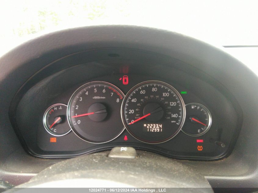 2008 Subaru Legacy Outback VIN: 4S4BP61C786326396 Lot: 12024771