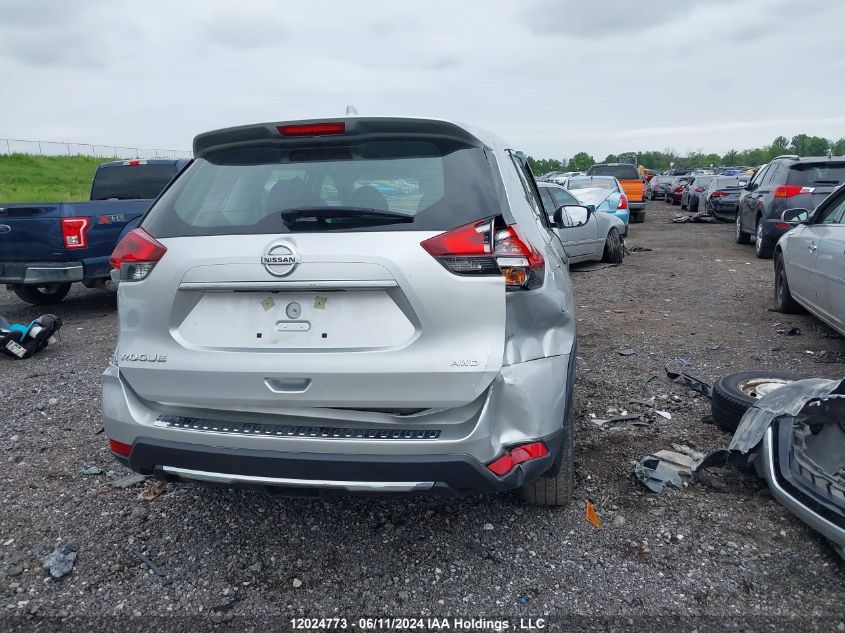 2017 Nissan Rogue Sv/Sl VIN: 5N1AT2MV1HC784580 Lot: 12024773