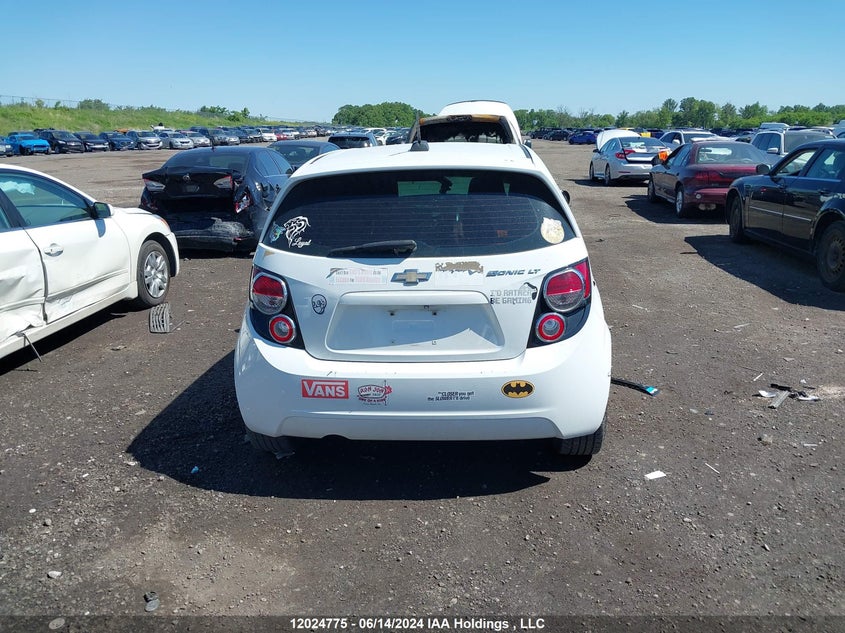 2015 Chevrolet Sonic VIN: 1G1JC6SH2F4157282 Lot: 12024775