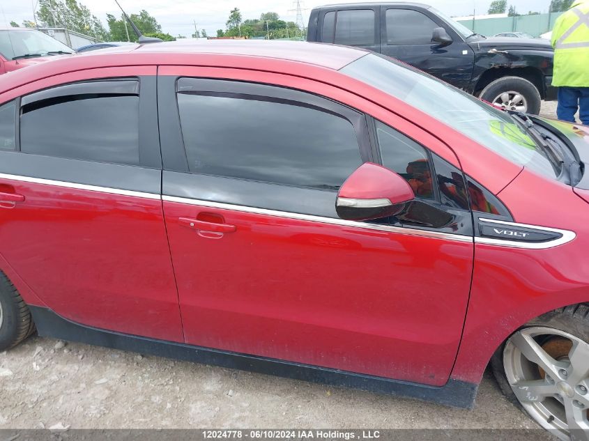 2014 Chevrolet Volt VIN: 1G1RA6E41EU151165 Lot: 12024778