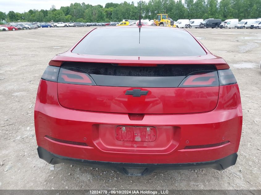 2014 Chevrolet Volt VIN: 1G1RA6E41EU151165 Lot: 12024778