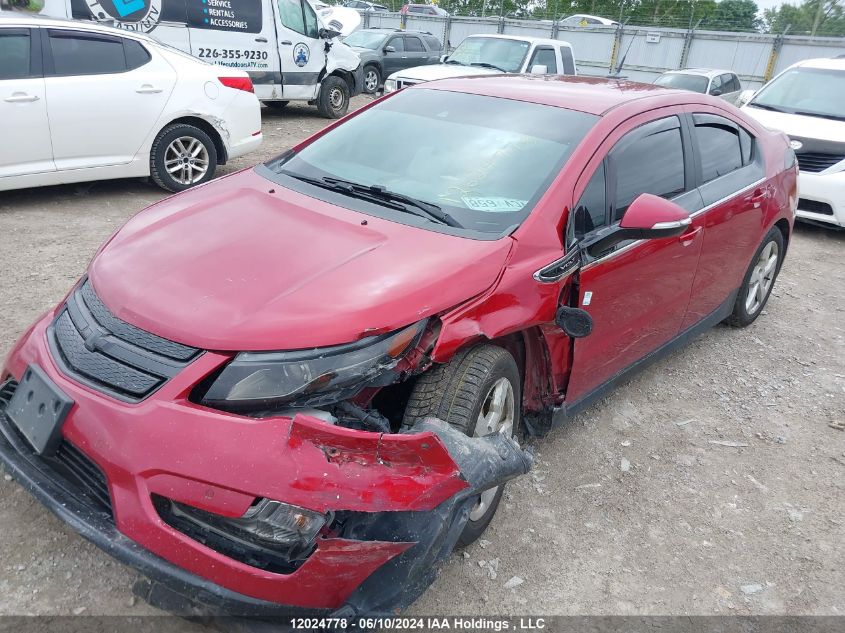 2014 Chevrolet Volt VIN: 1G1RA6E41EU151165 Lot: 12024778