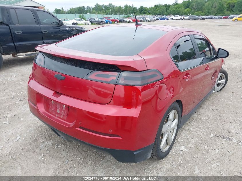 2014 Chevrolet Volt VIN: 1G1RA6E41EU151165 Lot: 12024778