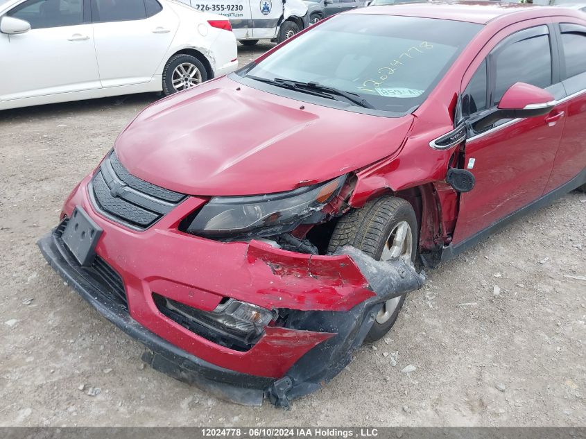 2014 Chevrolet Volt VIN: 1G1RA6E41EU151165 Lot: 12024778