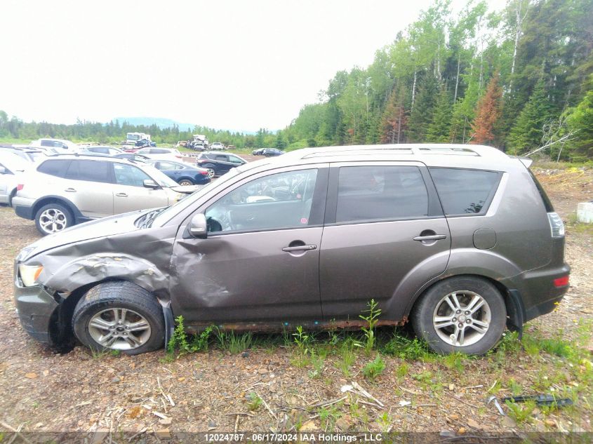 2010 Mitsubishi Outlander Gt VIN: JA4JT5AX2AZ606167 Lot: 12024787