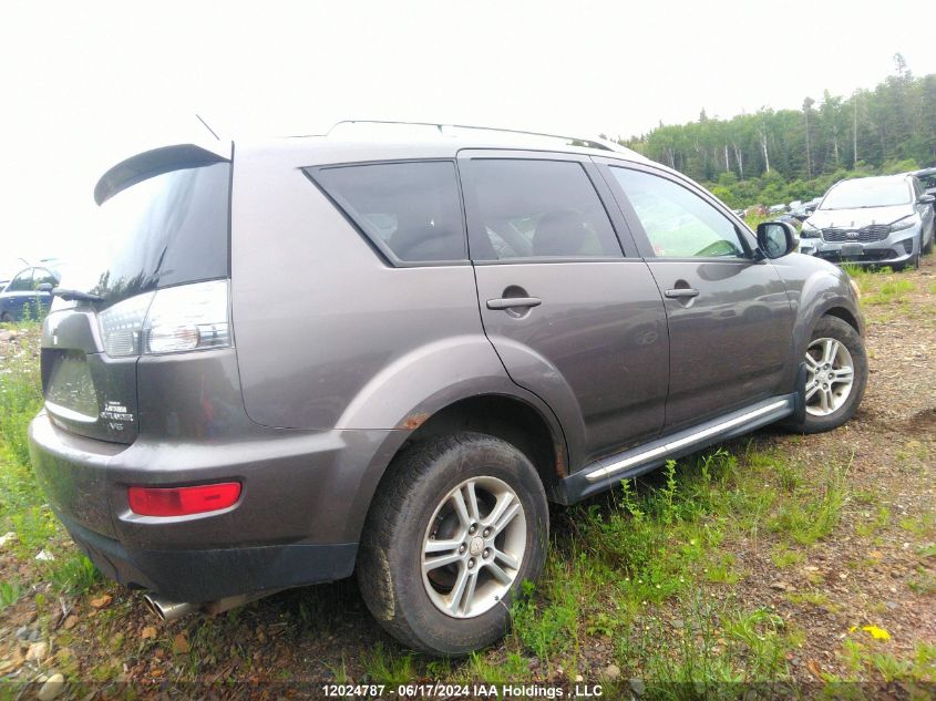 2010 Mitsubishi Outlander Gt VIN: JA4JT5AX2AZ606167 Lot: 12024787