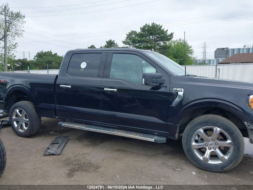 2022 Ford F-150 Xlt VIN: 1FTFW1E8XNKD88816 Lot: 12024791