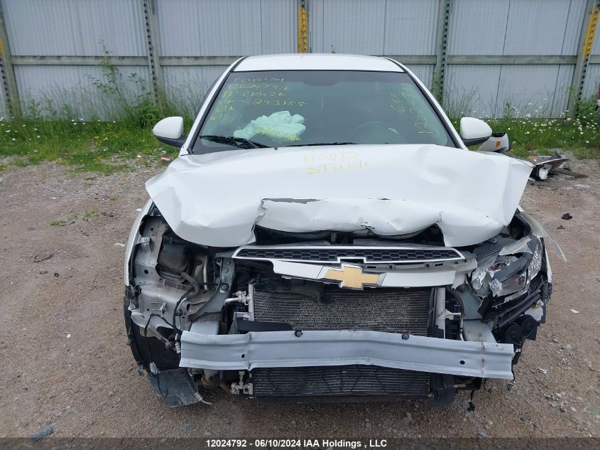 2012 Chevrolet Cruze Lt VIN: 1G1PF5SCXC7293105 Lot: 12024792