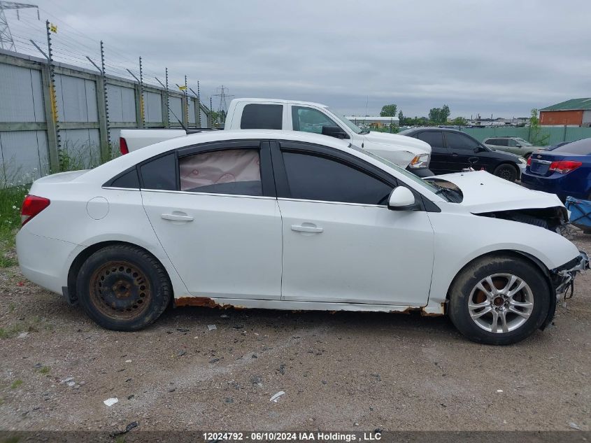 2012 Chevrolet Cruze Lt VIN: 1G1PF5SCXC7293105 Lot: 12024792