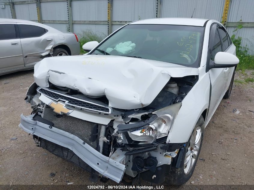 2012 Chevrolet Cruze Lt VIN: 1G1PF5SCXC7293105 Lot: 12024792